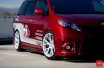 Toyota Sienna by Vossen on Vossen Wheels (VFS6) 2017 года